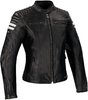 Segura Lady Stripe Perfo Veste de cuir moto femmes