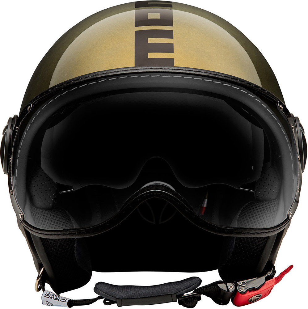 MOMO FGTR Evo Limited Edition Glossy Jet Helmet