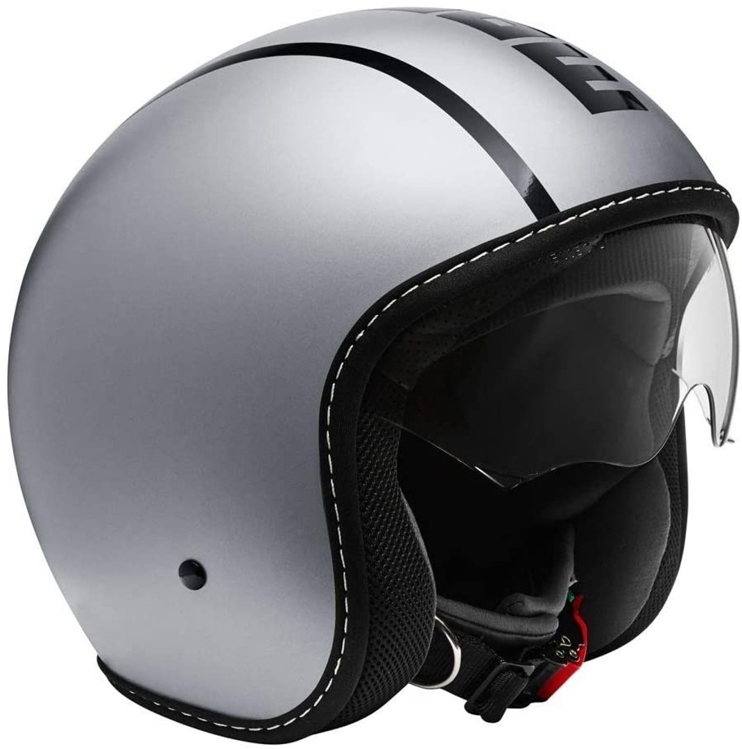 MOMO Blade Jet Helmet, grey, Size 2XS, grey, Size 2XS