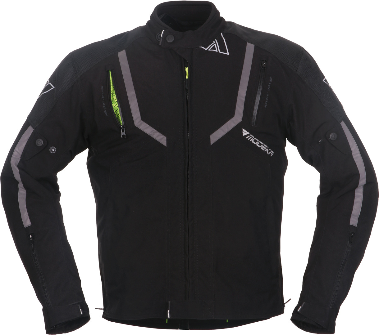 Modeka Eloy Motorcycle Textile Jacket, black, Size S, black, Size S