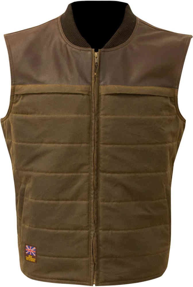 Merlin Stowe Motorcycle Waxed Vest