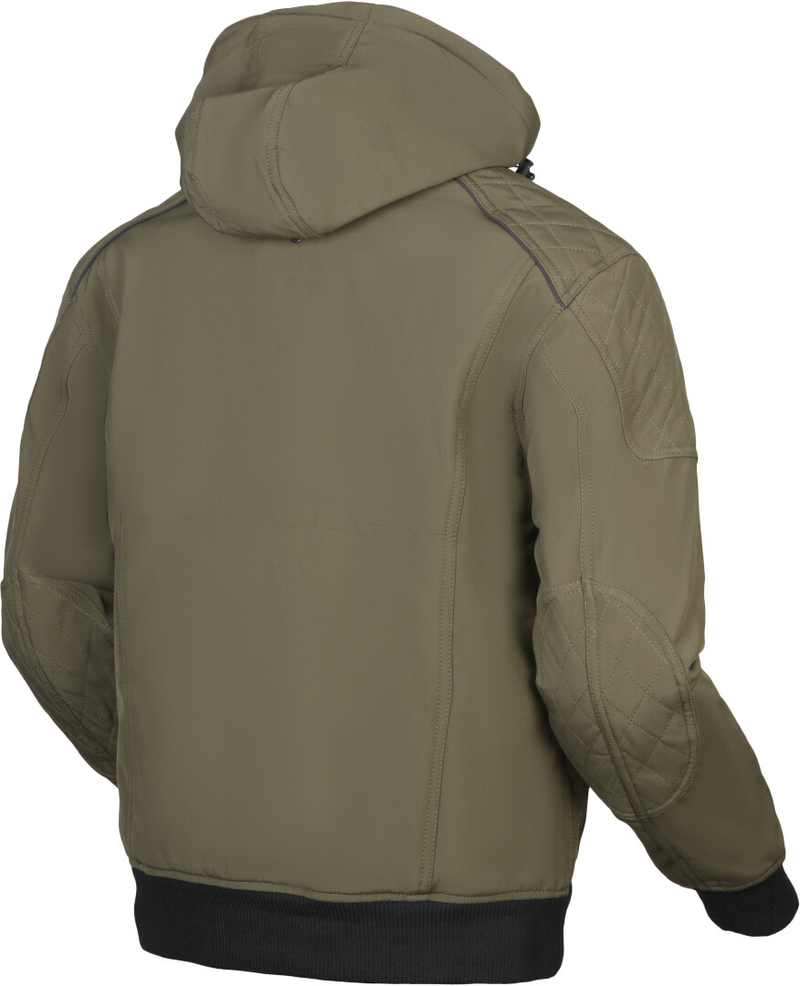 Photos - Motorcycle Clothing MODEKA Clarke waterproof Motorcycle Textile Jacket, green, Size XL for Men 
