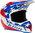 Klim F3 Patriot 2.0 Motocross hjälm