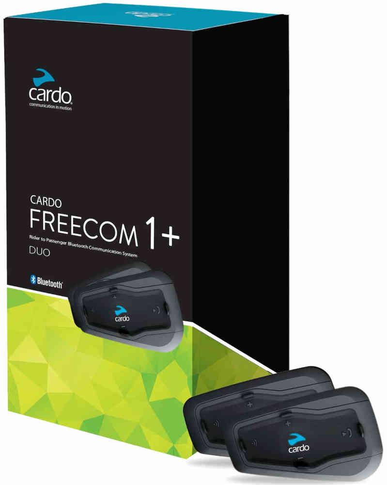 Cardo Freecom 1+ Duo Viestintäjärjestelmän kaksinkertainen paketti