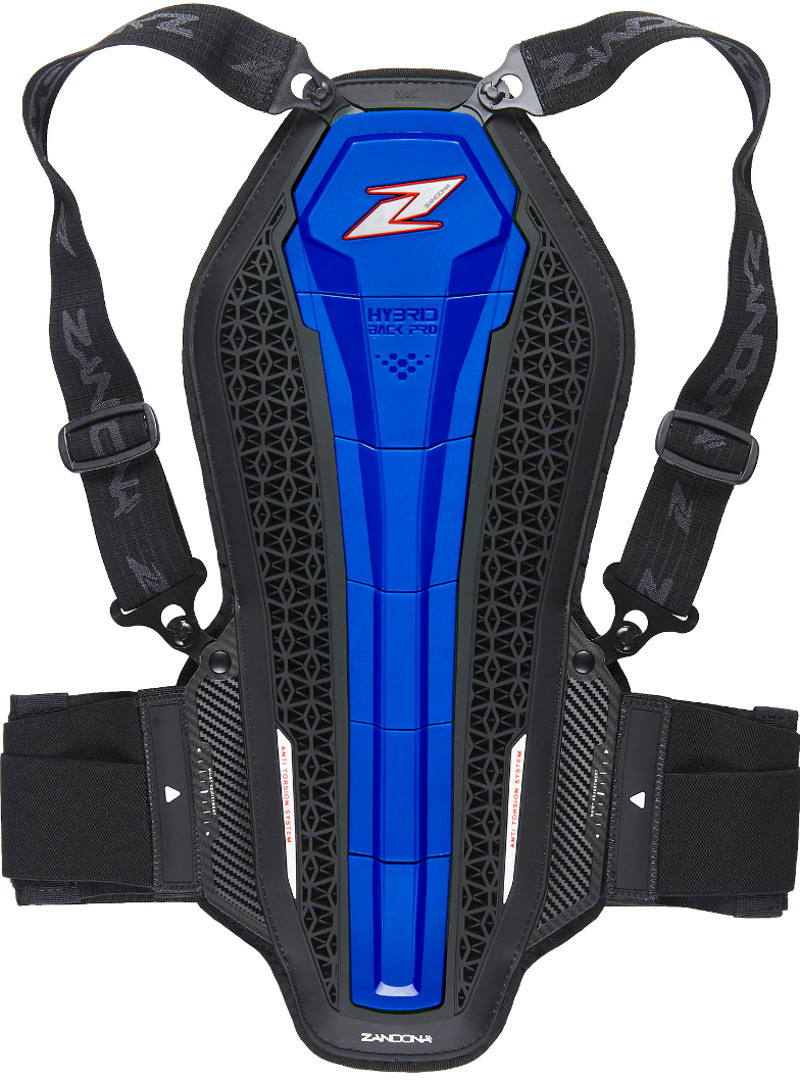Zandona Hybrid Back Pro X6 Back Protector, blue, Size XS, blue, Size XS