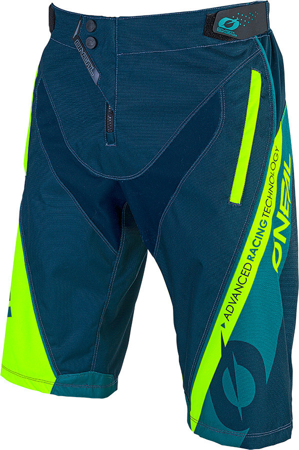 Oneal Element FR Hybrid Bicycle Shorts, green, Size 28, green, Size 28