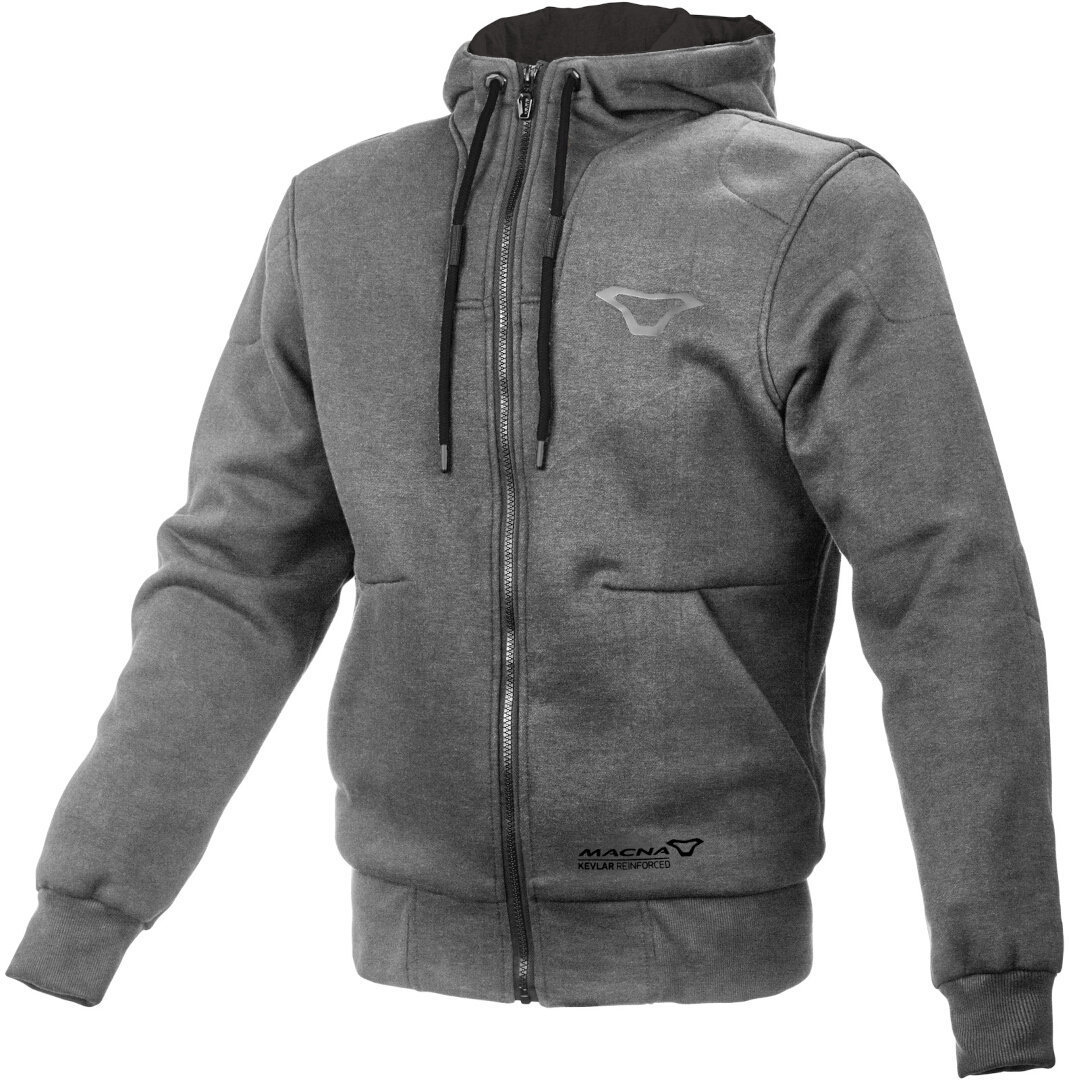 Macna Nuclone Мотоцикл Zip Толстовка темно-серый XXL 