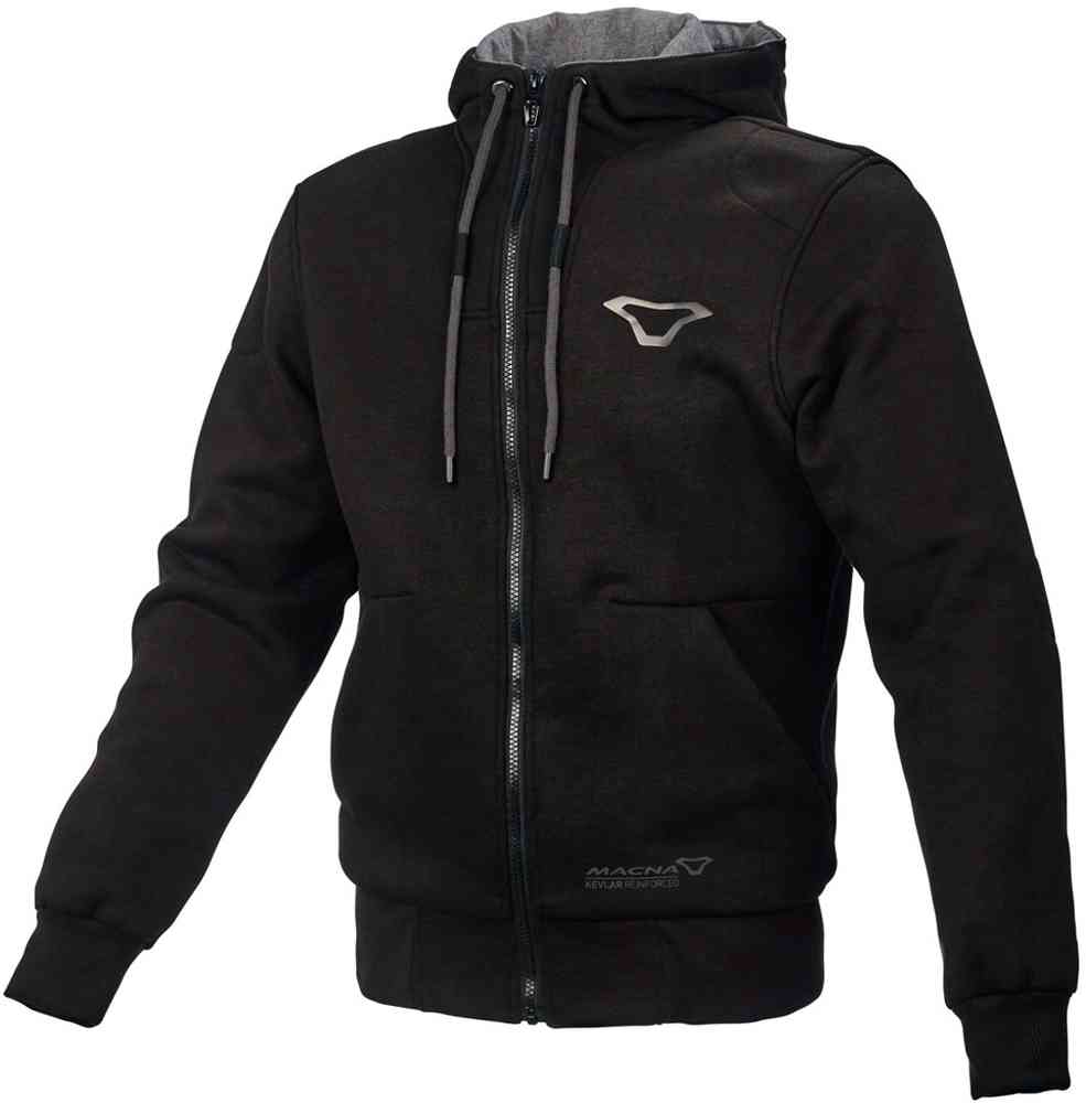 Macna Nuclone Мотоцикл Zip Толстовка чёрный XXL 