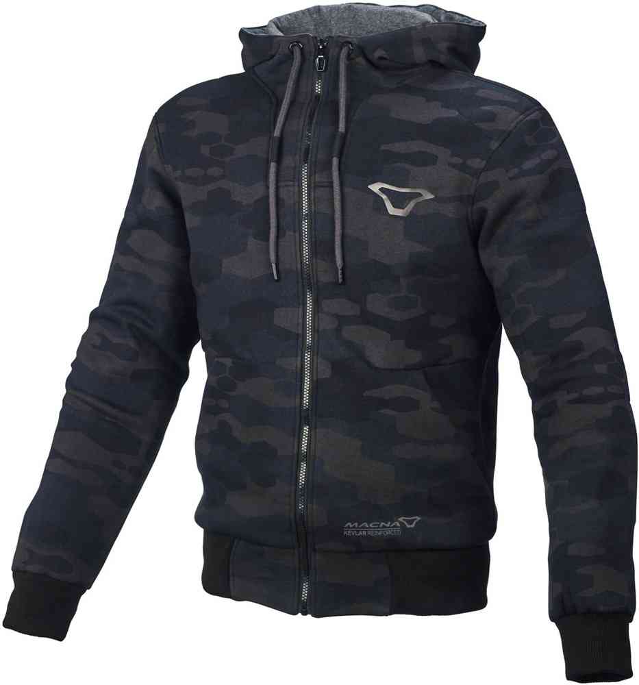 Macna Nuclone Мотоцикл Zip Толстовка Черный/Камуфляжный S 