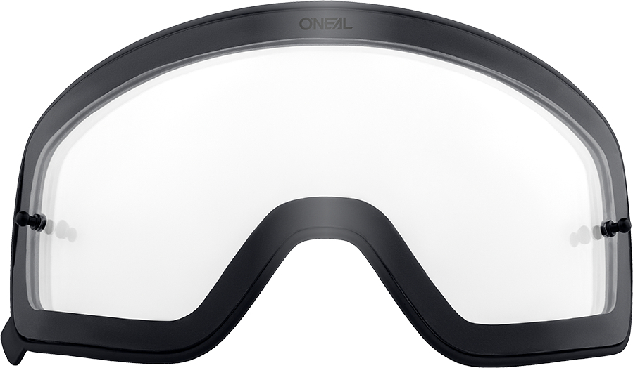 Oneal B-50 Black Visor, clear, clear, Size One Size