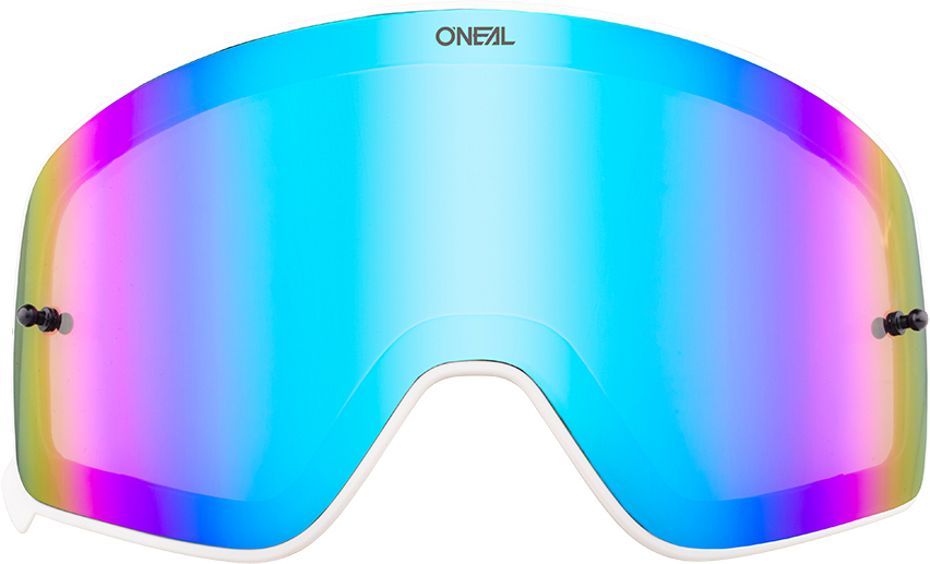 Oneal B-50 White Ersättning Lens, blå