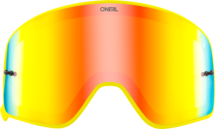 Oneal B-50 Yellow Ersättning Lens, röd