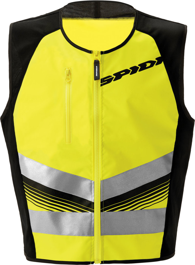 Spidi HV Light Vest, black-yellow, Size S, black-yellow, Size S