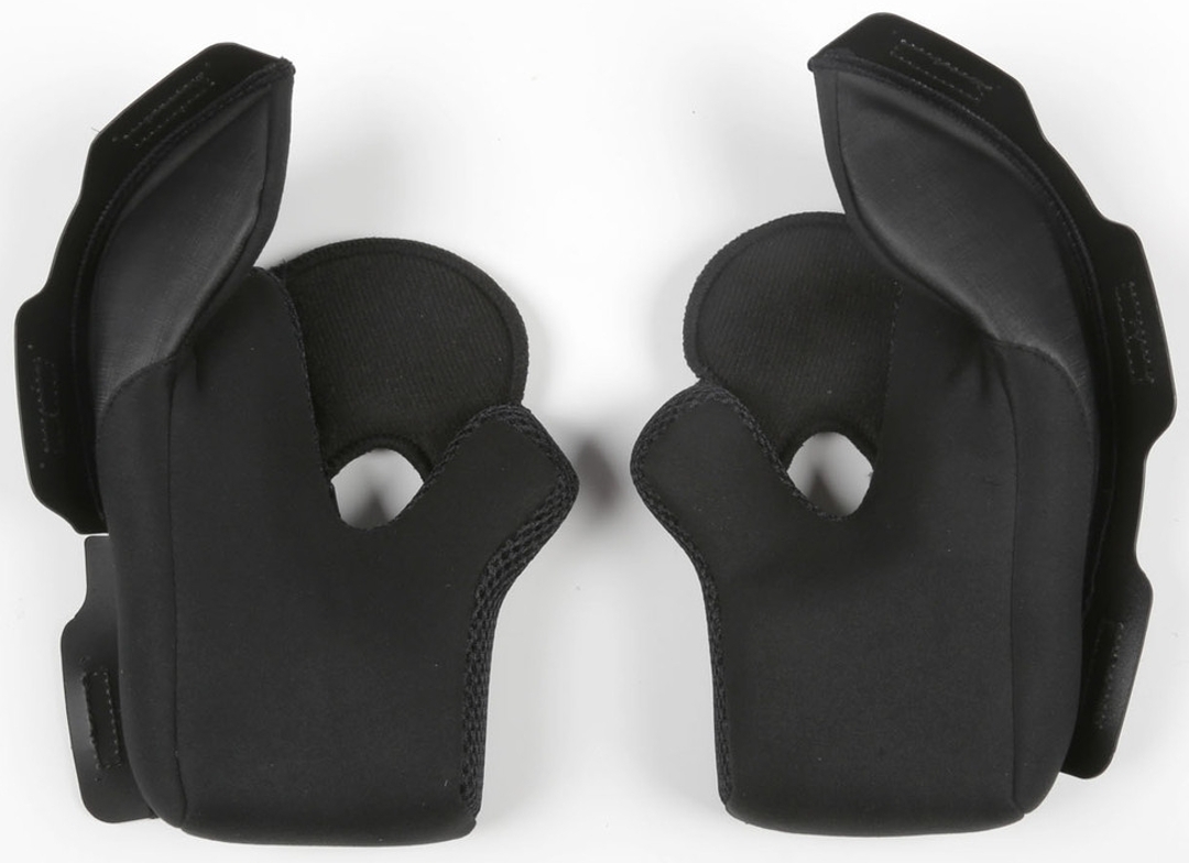 Klim Krios LG-3XL Cheek Pads, black, Size 10 cm, black, Size 10 cm