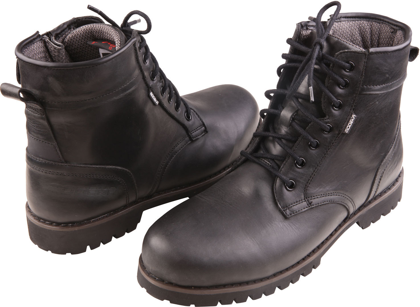 Modeka Lynton Motorcycle Boots, black, Size 46, black, Size 46