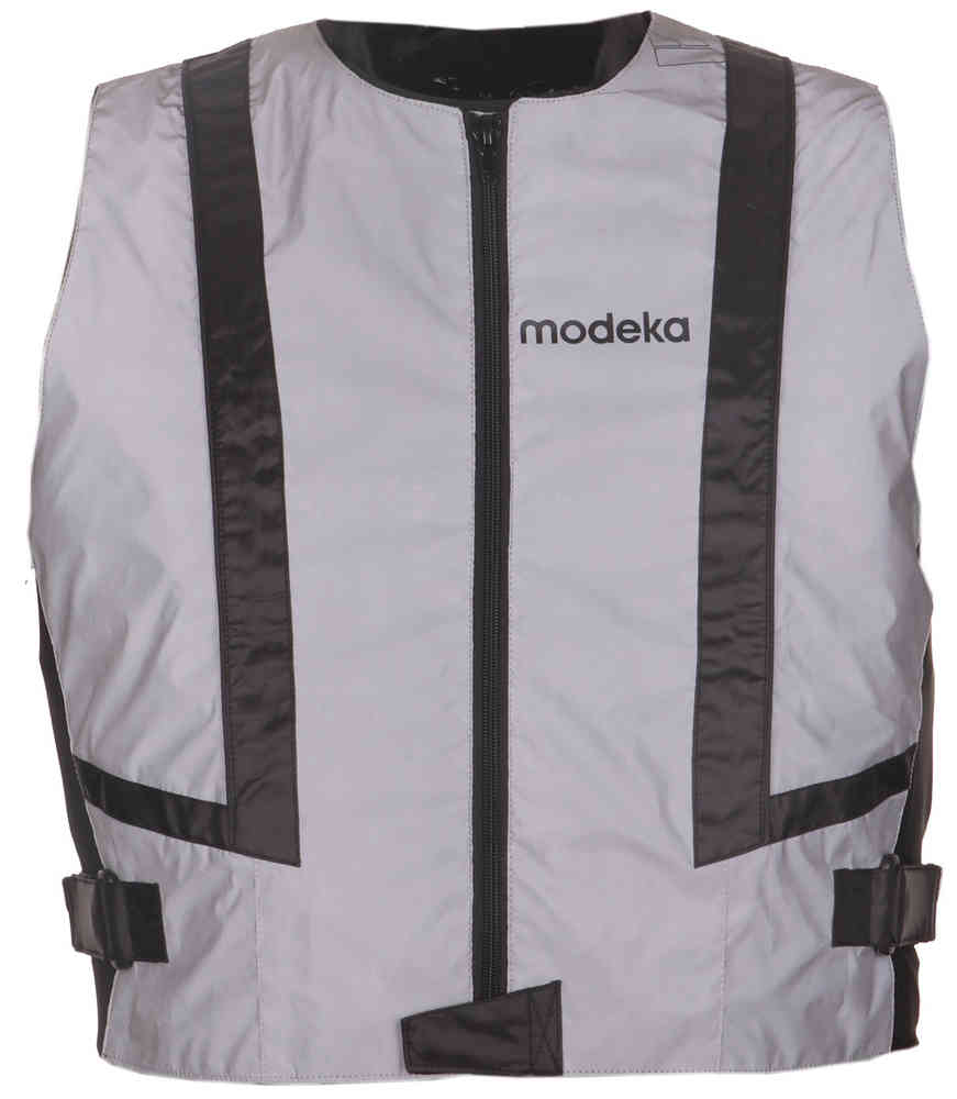 Modeka Doc Silver Warning Vest