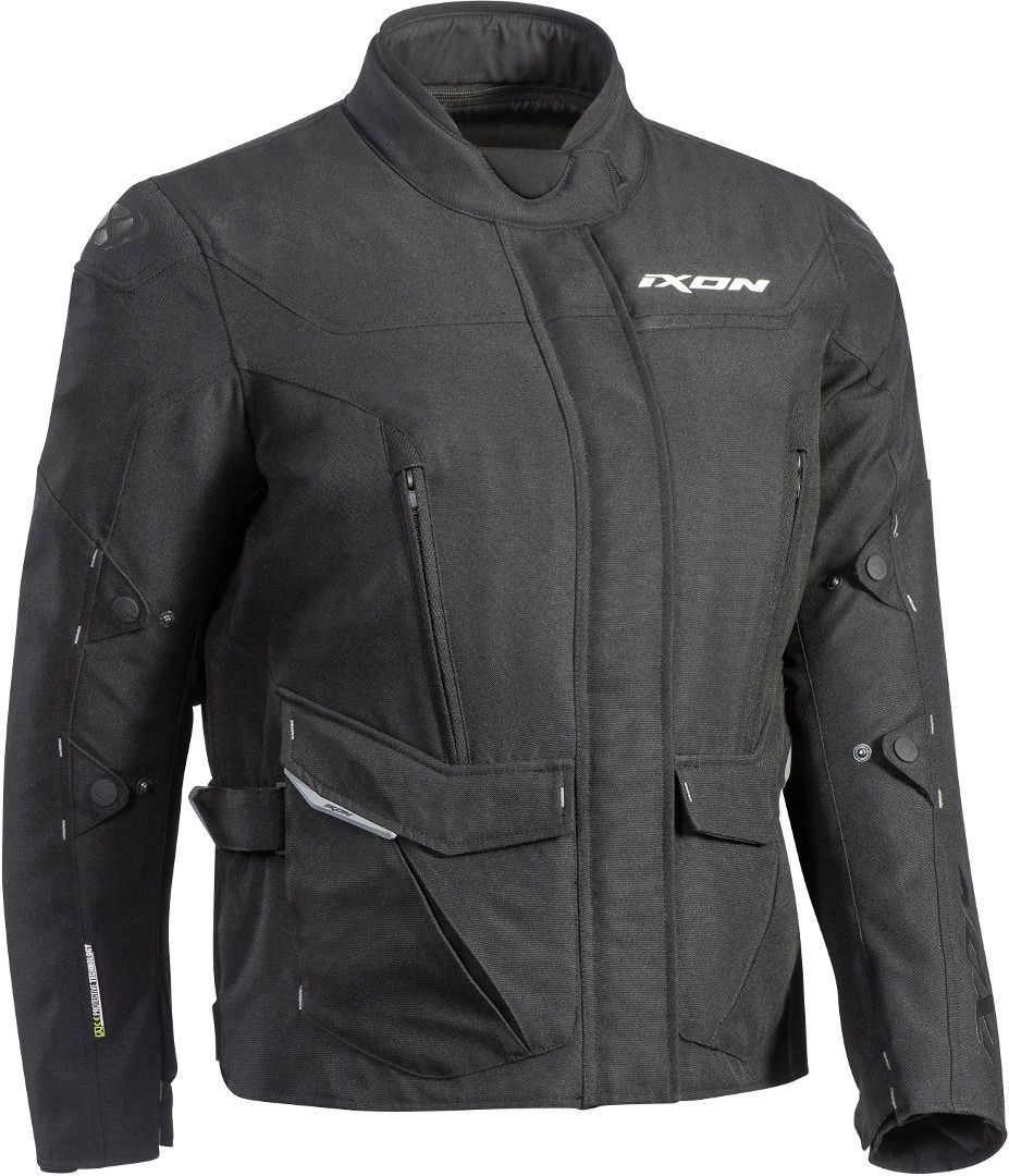 Ixon Sicilia-C Kära motorcykel textil jacka, svart, storlek 7XL för kvinnor