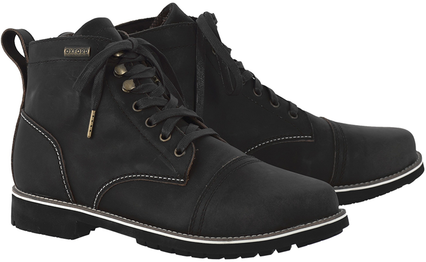 Oxford Digby Motorcycle Boots, black, Size 40, black, Size 40