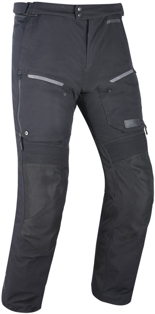 Oxford Mondial Motorcycle Textile Pants, black, Size XL, black, Size XL