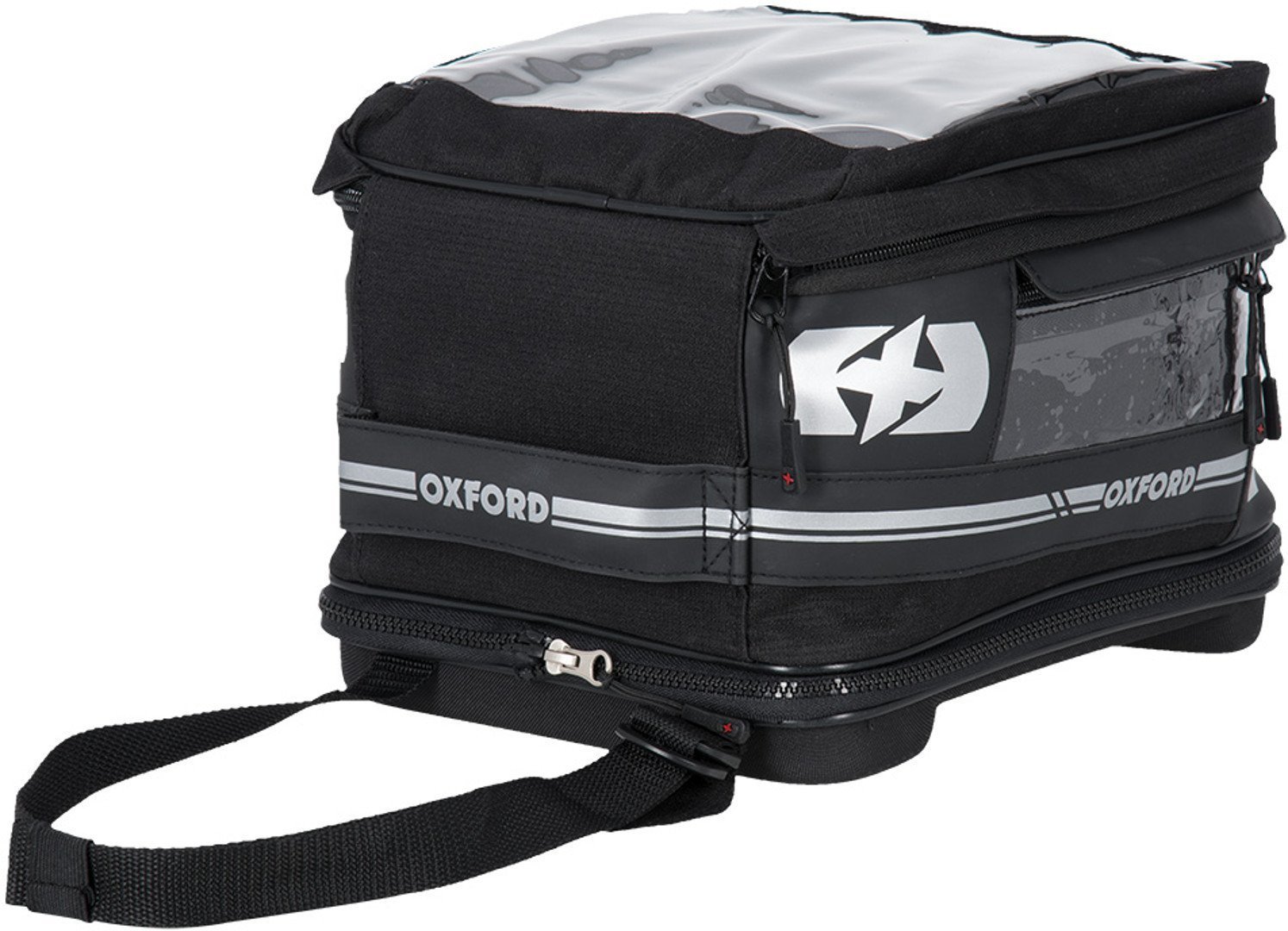 Oxford F1 18L Quick Release Tankrucksack, schwarz, schwarz