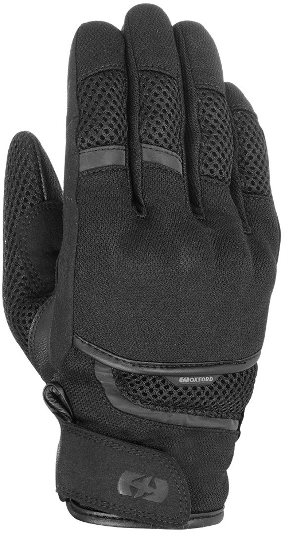 Oxford Brisbane Air Motorcycle Gloves, black, Size S, black, Size S