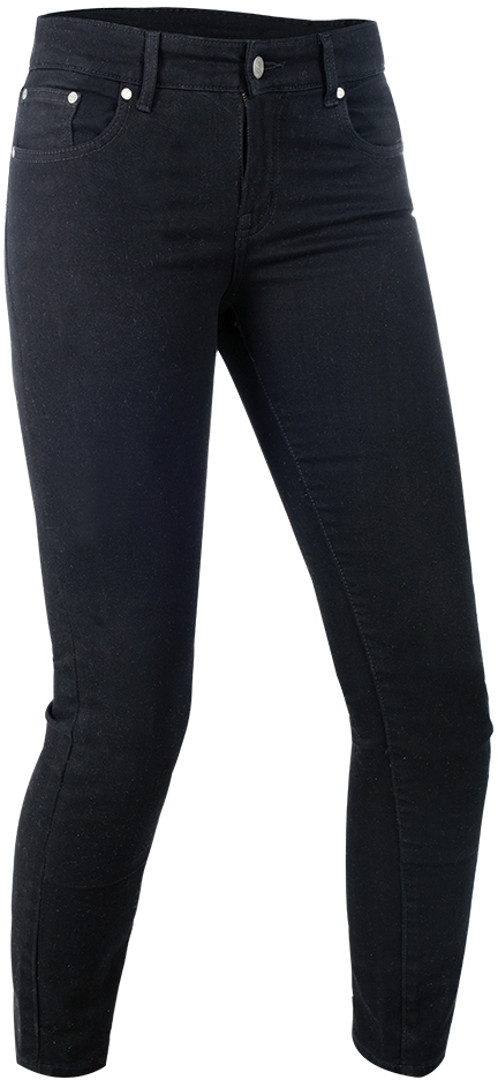 Oxford Hinksey Ladies Motorcycle Jeans, black, Size 36 for Women, black, Size 36 for Women