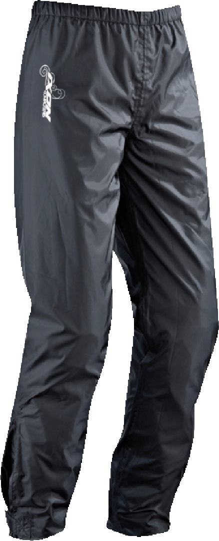 Ixon Compact Ladies Motorcycle Rain Pants, black, Size XS for Women, black, Size XS for Women