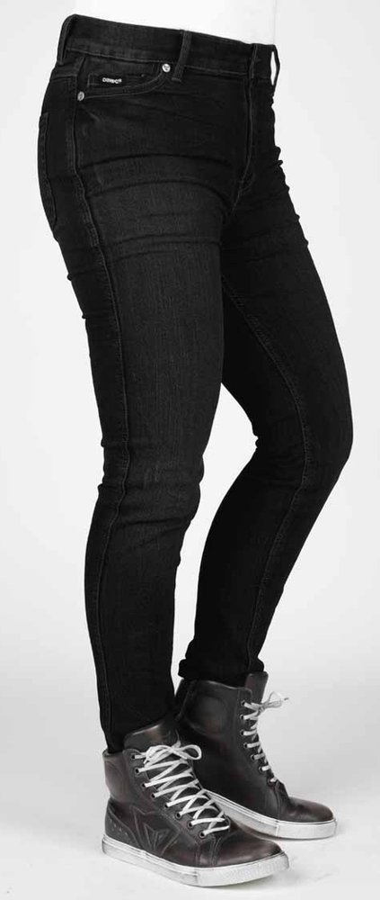 Jeans Moto Biker Uomo Con Protezioni – Pantaloni In Denim Rinforzato Slim Fit Con Armature E Fibra Aramidica