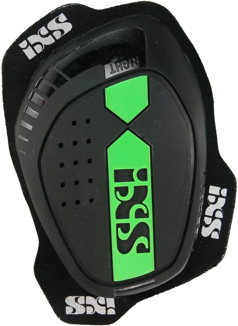 IXS RS-1000 Knee Sliders, black-green, black-green, Size One Size