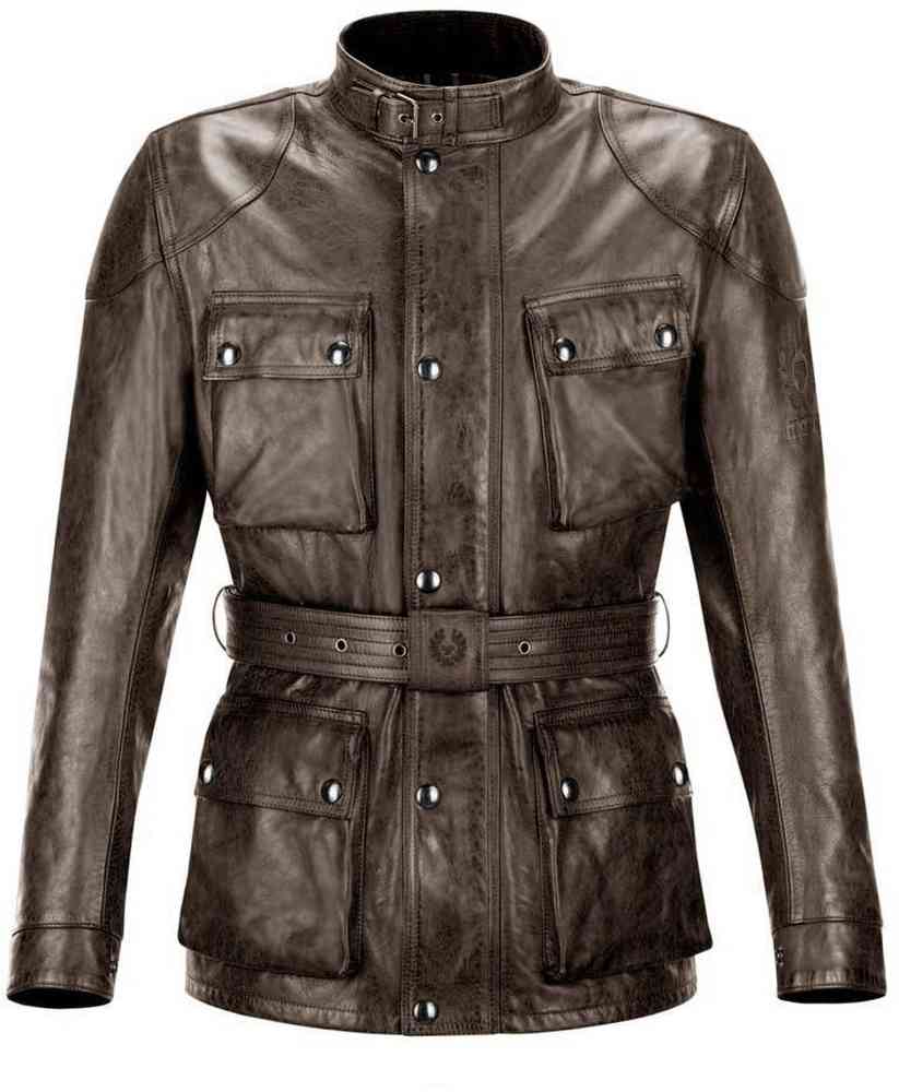 Belstaff Trialmaster Pro Мотоцикл кожаной куртке