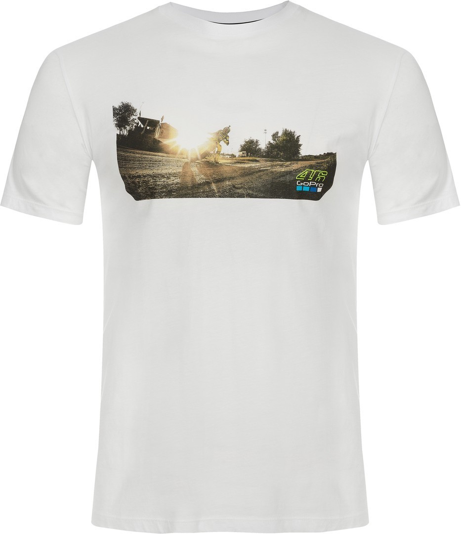 VR46 GoPro T-Shirt, white, Size XS, white, Size XS