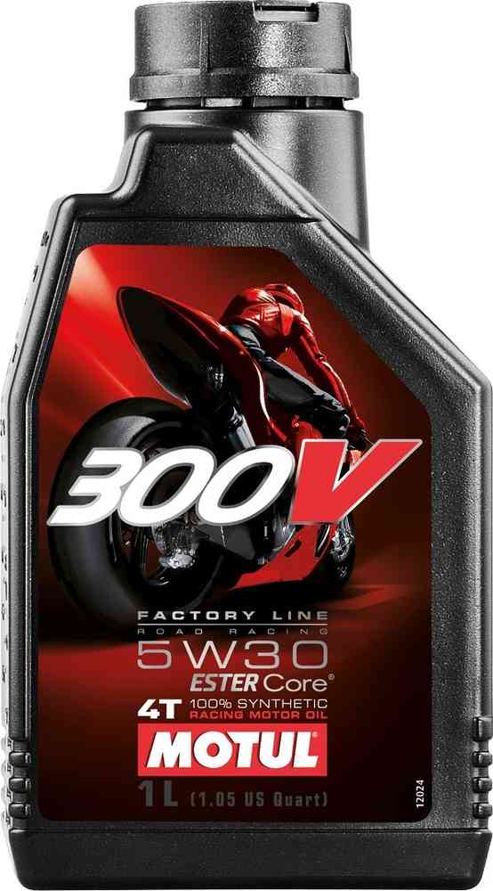 MOTUL 300V 4T Factory Line Road Racing 5W30 Motor Oil 1 Liter