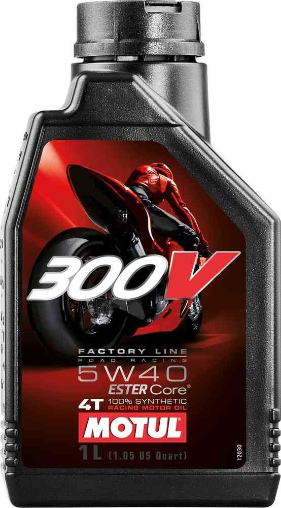 MOTUL 300V 4T Factory Line Road Racing 5W40 Motor Oil 1 Liter