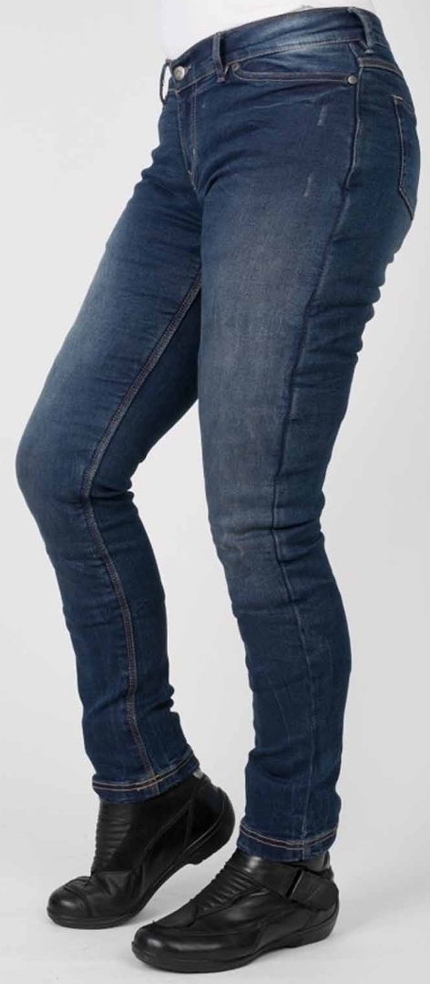 Image of Bull-it SR6 Vintage Straight Jeans da donna in moto, blu, dimensione 36 per donne