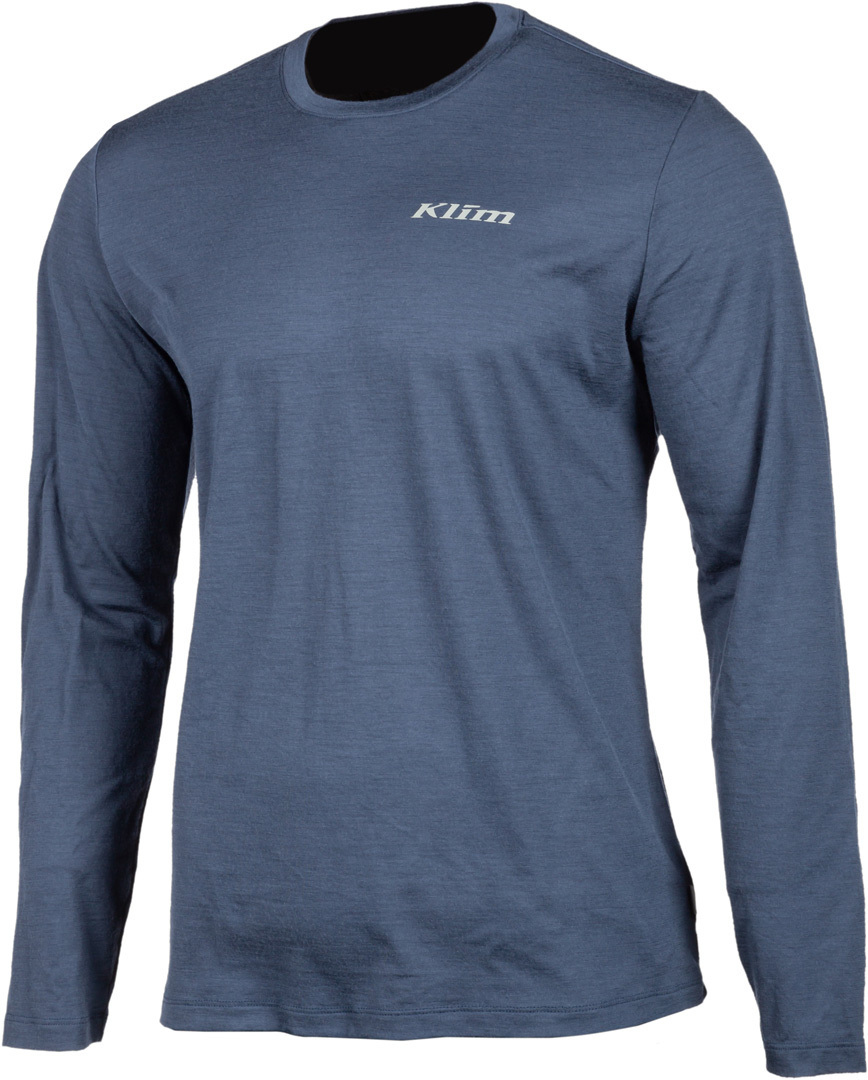 Klim Teton Merino Wool Functional Shirt, blue, Size S, blue, Size S