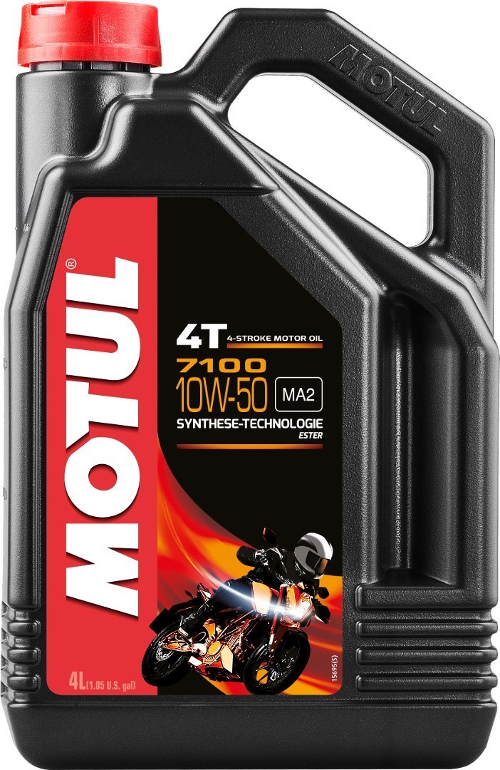 Motul Unisex 7100 4T 10W50 Motor Oil 4 Liter