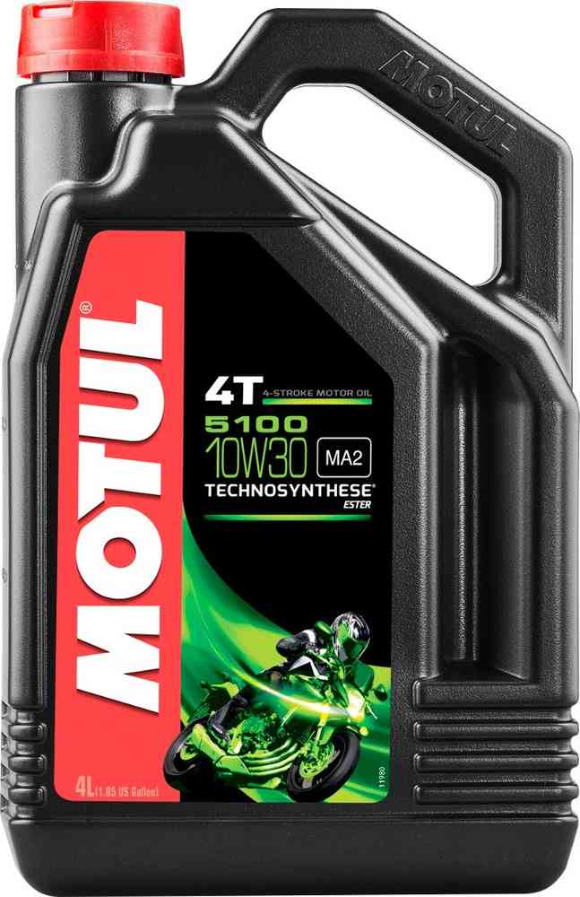 MOTUL 5100 4T 10W30 Моторное масло 4 литра