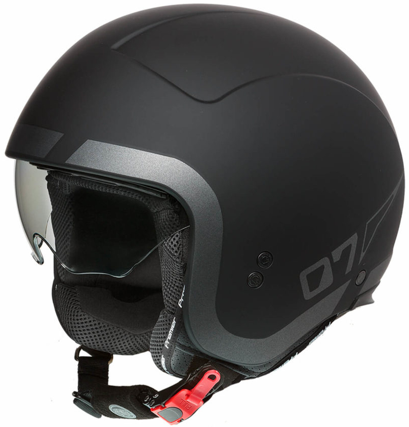 Premier Rocker LN Jet Helmet, black-silver, Size L, black-silver, Size L