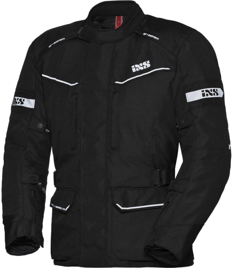 IXS Tour Evans-ST Ladies Motorcycle Textile Jacket, black, Size M for Women, black, Size M for Women