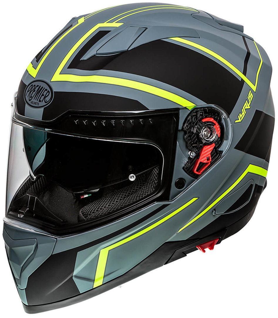 Image of Premier Vyrus ND Y Grey BM Helmet Casco, grigio, dimensione XL