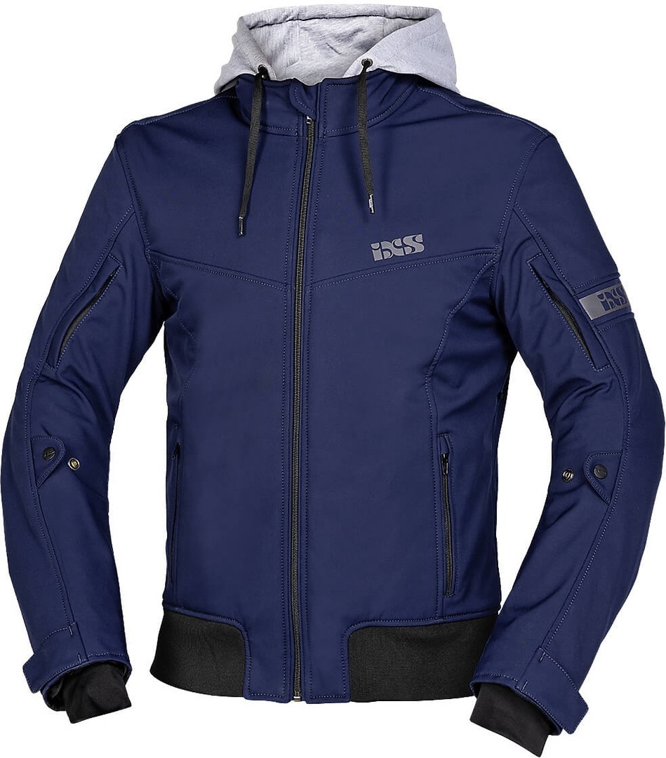 IXS Classic SO Moto Motorcycle Textile Jacket, blue, Size S, blue, Size S