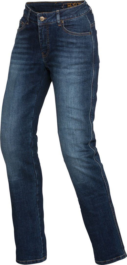 IXS Classic AR Cassidy Ladies MC Jeans byxor, blå, storlek 30 för kvinnor