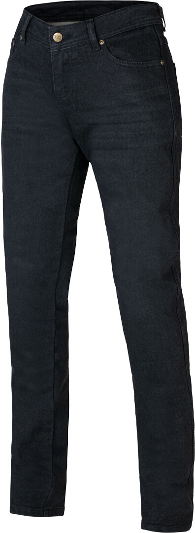IXS Classic AR Clarkson Ladies MC Jeans byxor, svart, storlek 30 för kvinnor