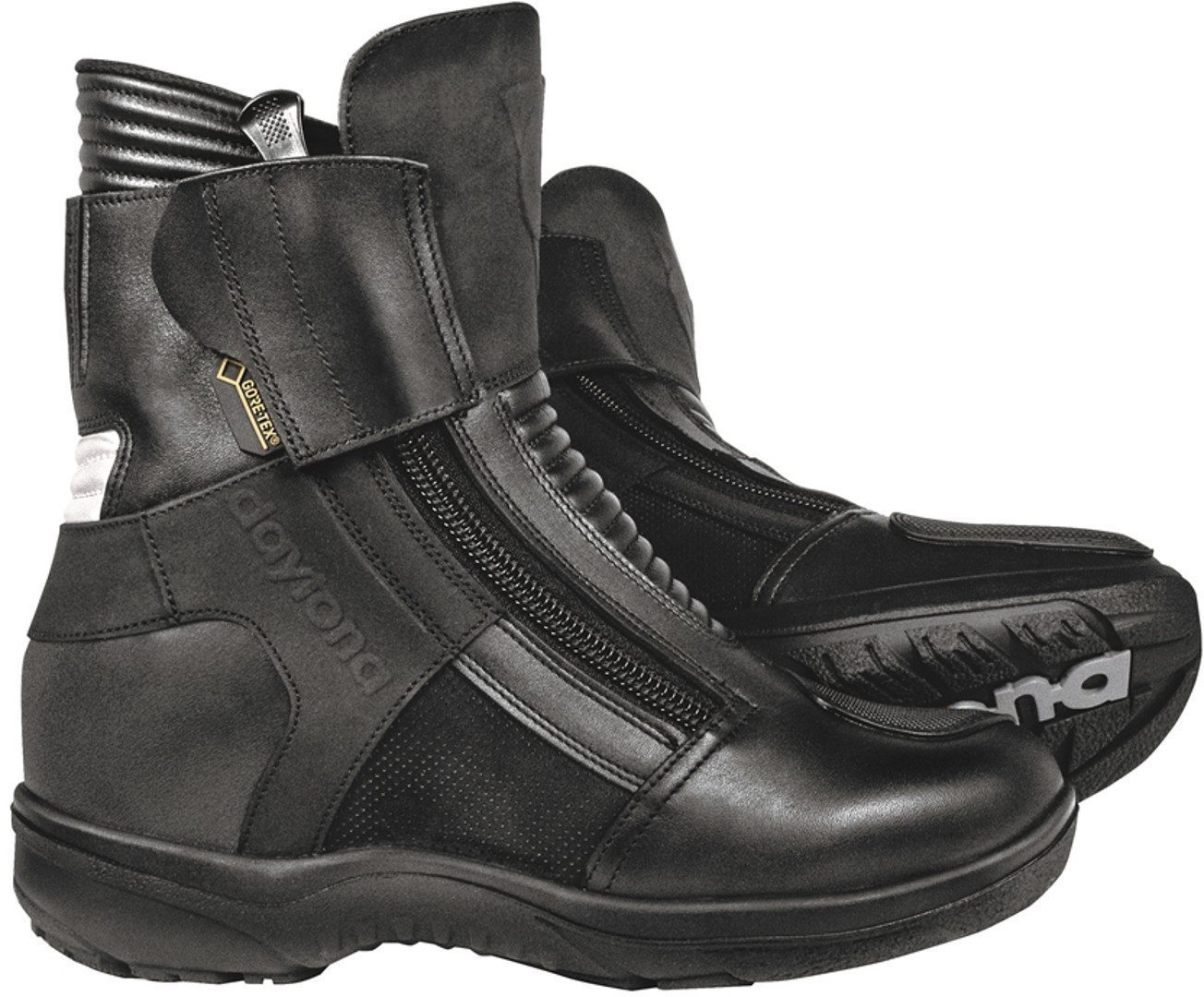 Daytona Max Sports GTX Motorcycle Boots, black, Size 38, black, Size 38