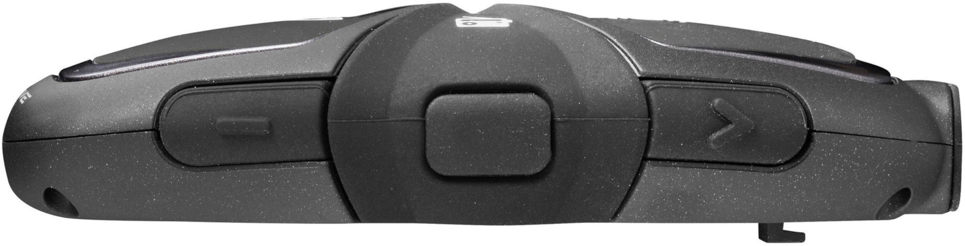 Side view of Interphone Active Bluetooth Communication System Single Pack, black