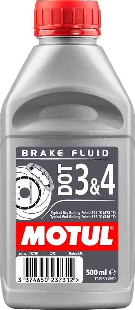 MOTUL DOT 3 & 4 Fluide de frein 500 ml