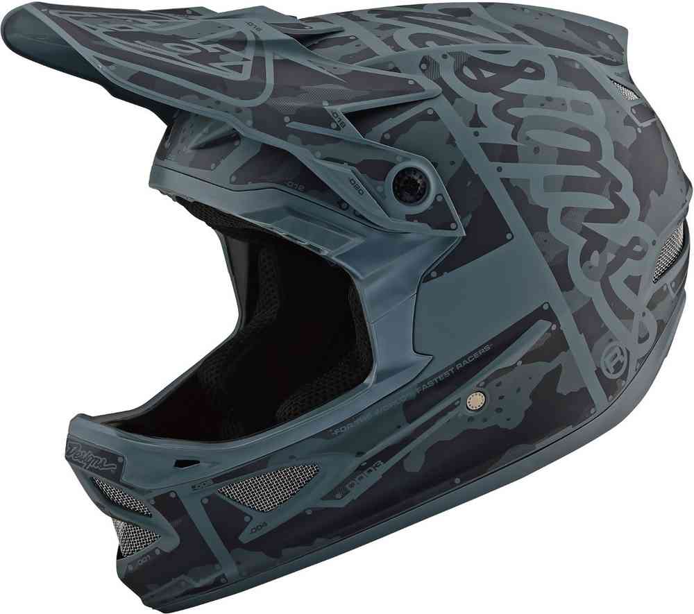 Troy Lee Designs D3 Fiberlite Factory Downhill Helm