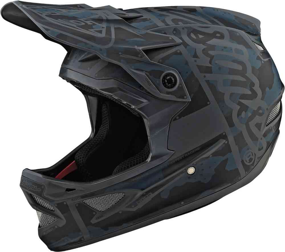 Troy Lee Designs D3 Fiberlite Factory Downhill Helm