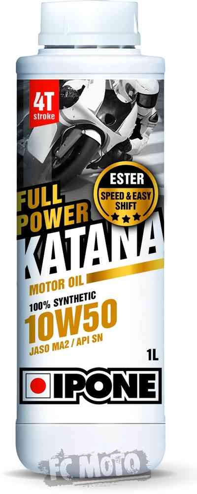IPONE Full Power Katana 10W-50 Motorolja 1 liter