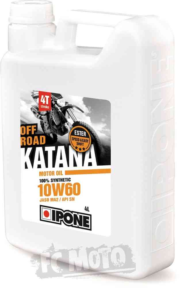 IPONE Katana Off Road 10W-60 Motorolje 4 liter
